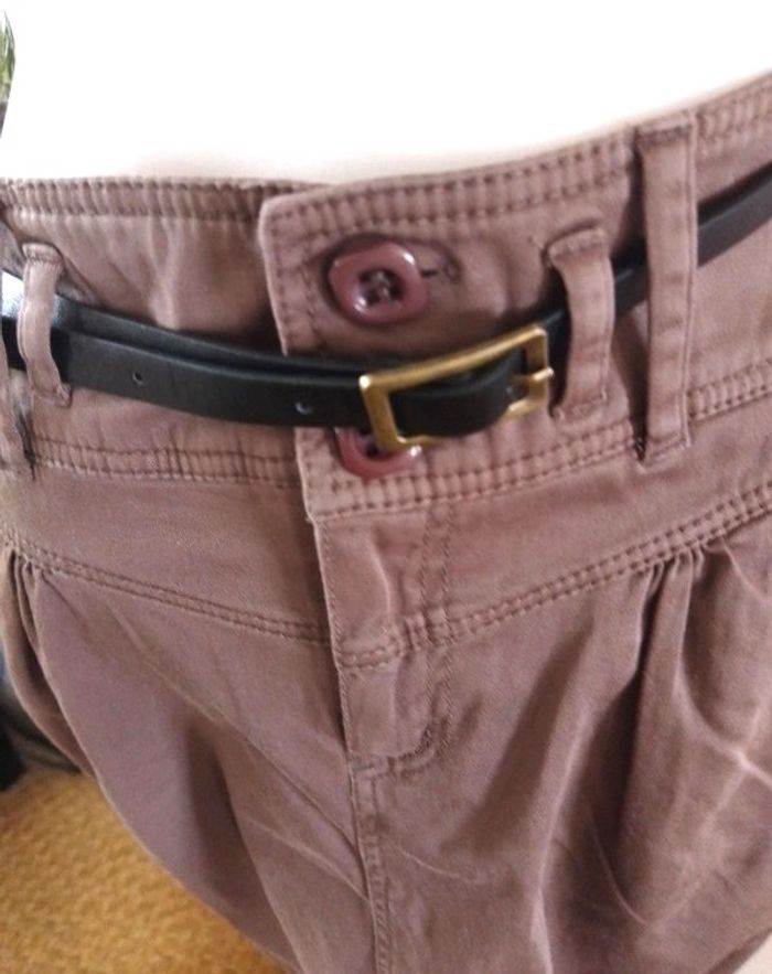 jupe taille 36 cache-cache avec ceinture neuve - photo numéro 7