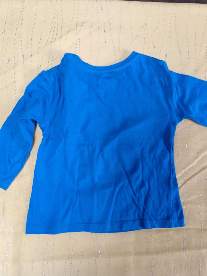 Lot de 3 tee-shirts manches longues 18-24 mois 92 cm - photo numéro 5