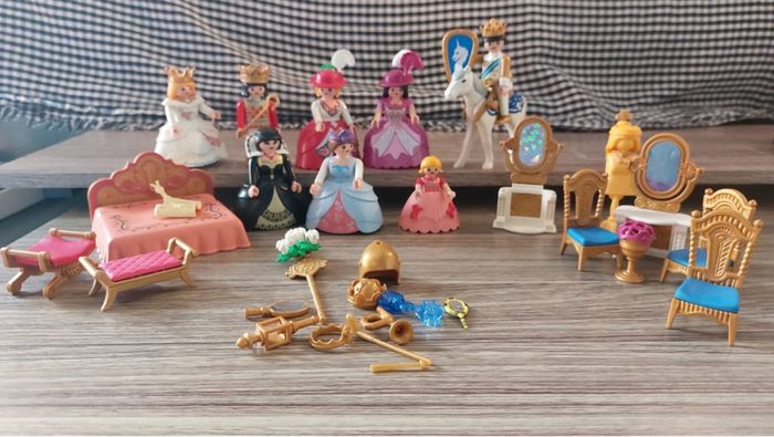 Lot de playmobil en vrac catégorie princesse en très bon état