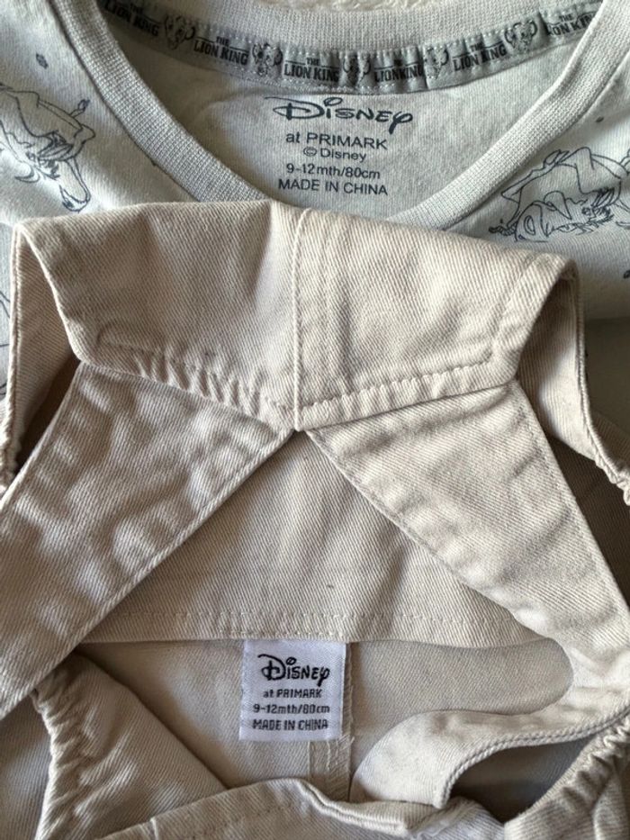 Salopette/t-shirt ML taille 80 cm - photo numéro 10