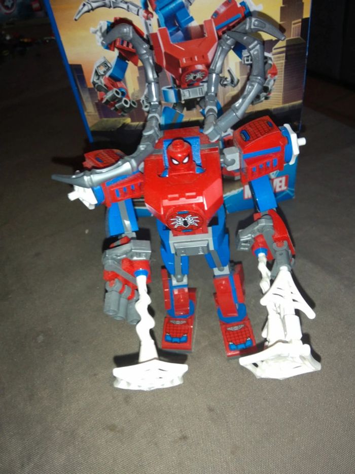 Robot spiderman Lego 76146 - photo numéro 5