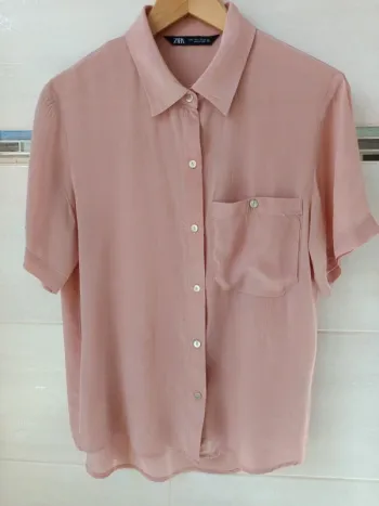 Chemise Zara t.36 100% viscose