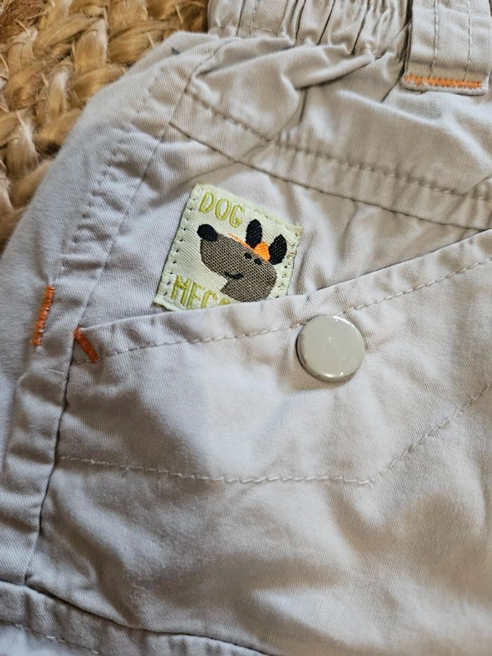 Short beige Tissaia 6 mois - photo numéro 4