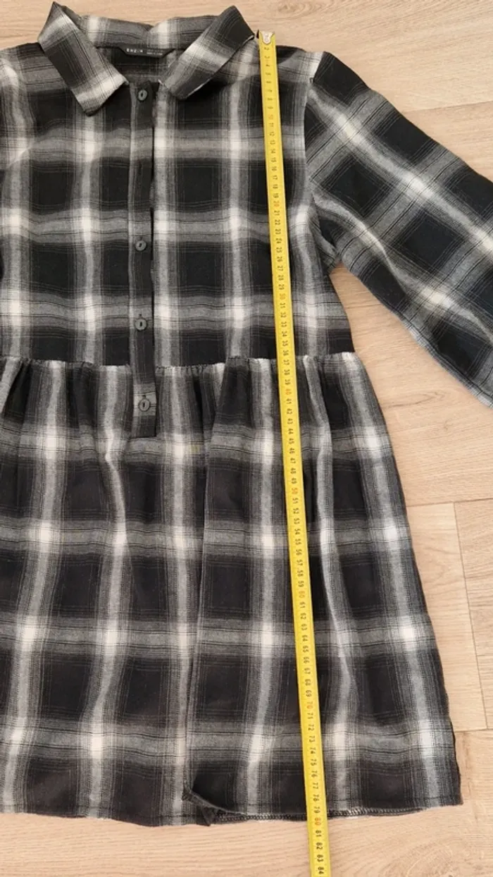 Robe à carreaux noir - photo numéro 5