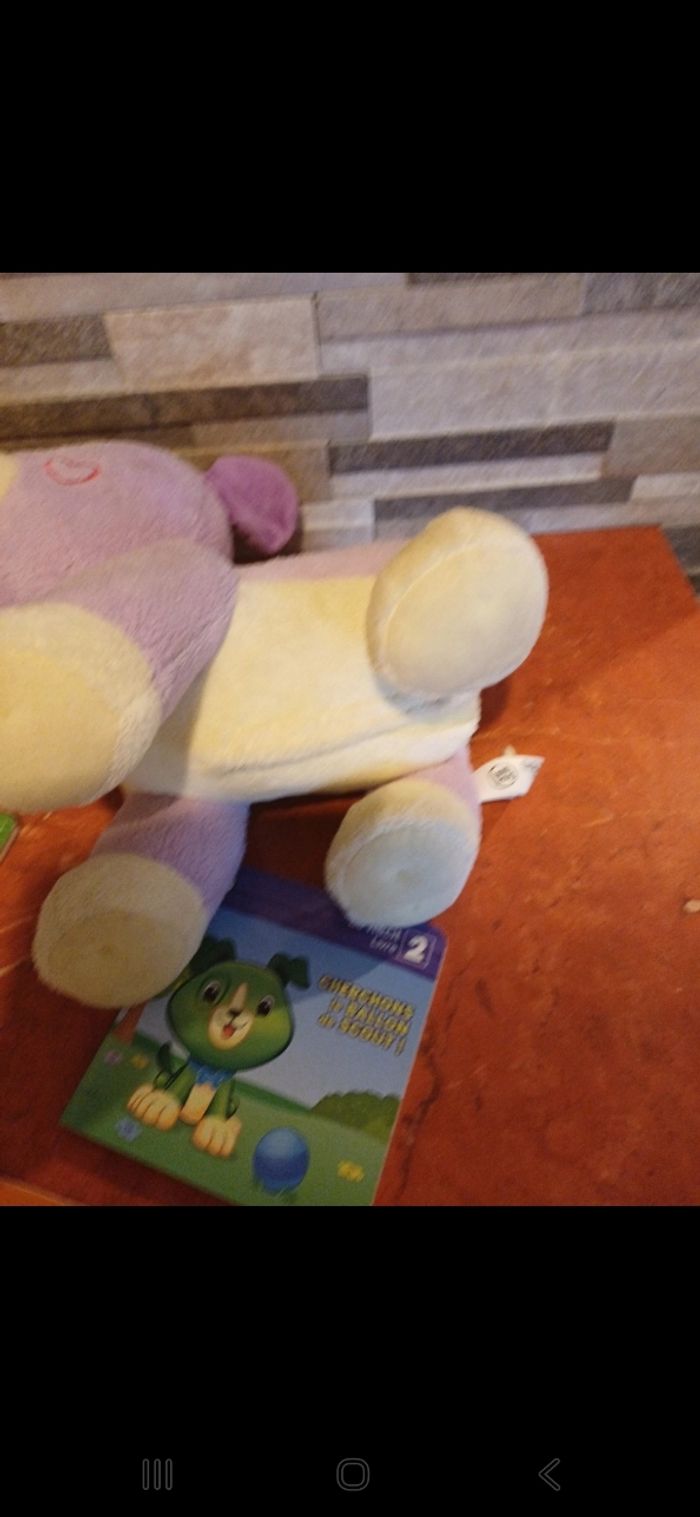 Peluche interactive lis avec violette - photo numéro 6