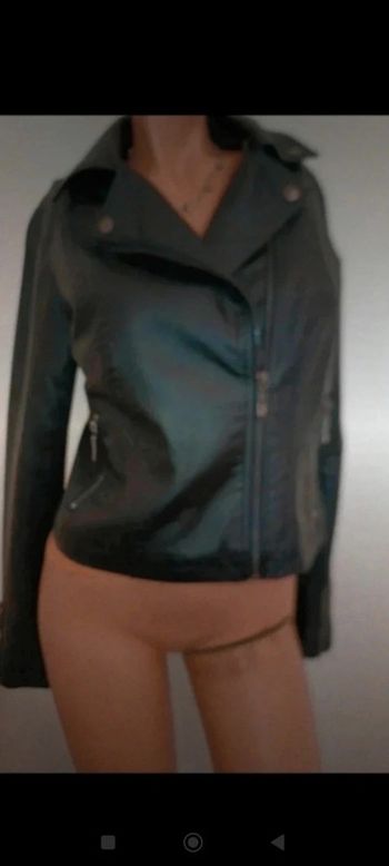 Superbe veste simili cuir S