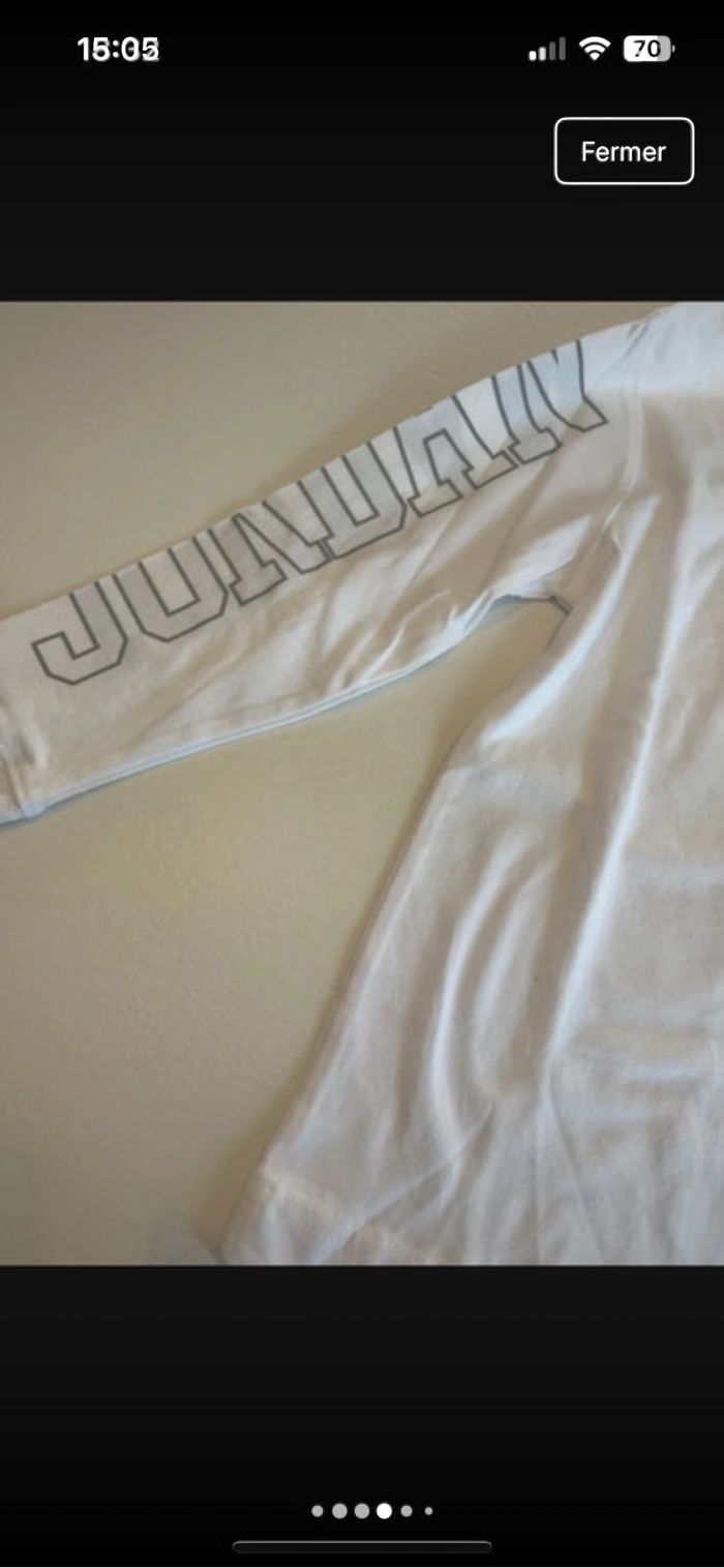 Tee shirt manches longues Jordan 4/5 ans neuf - photo numéro 4