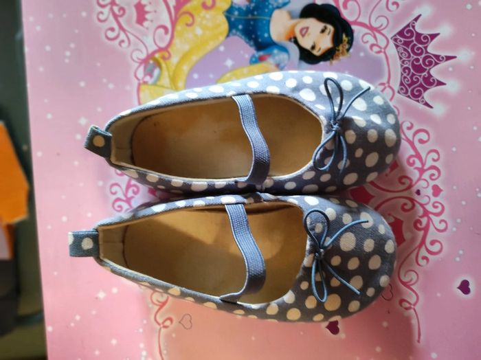 Petites ballerines a pois - photo numéro 2