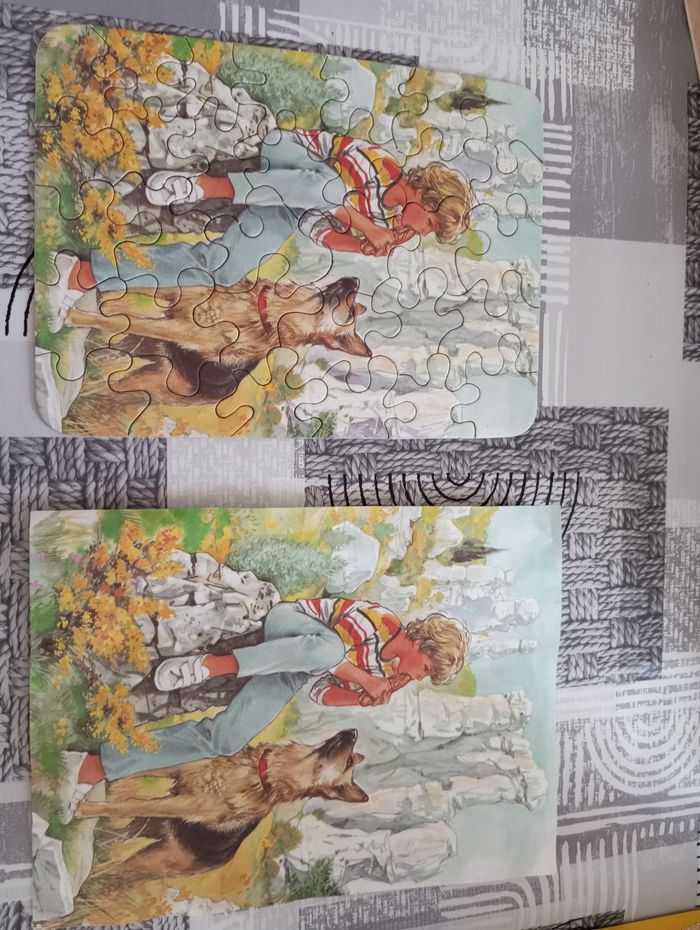 4 puzzles anciens - photo numéro 2