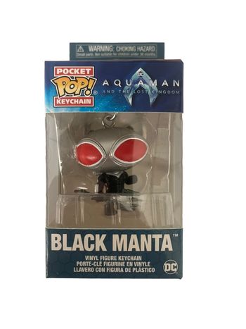 Porte clés figurine Funko Pop Dc Comics Aquaman Black Manta neuf
