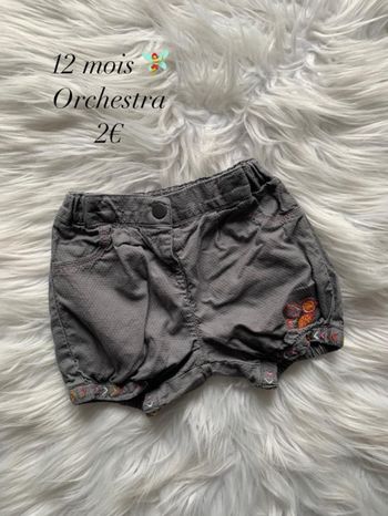 Short 🧚 12 mois 🧚 Orchestra