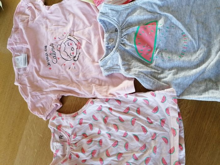 Lot 5 t shirts 6 mois - photo numéro 3