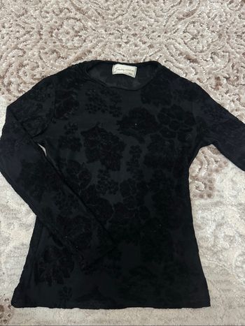 Haut noir vintage