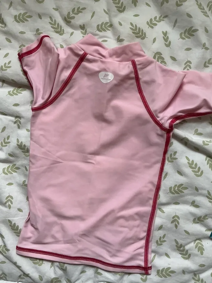 teeshirt anti UV rose tribord decathlon 4 ans - photo numéro 6