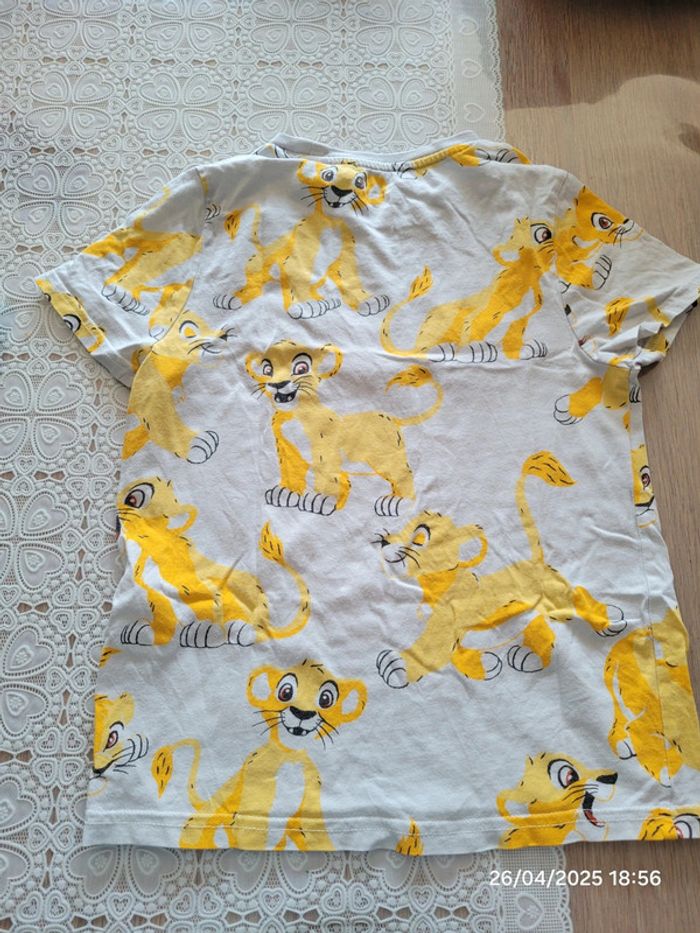 T-shirt simba le roi lion - photo numéro 2