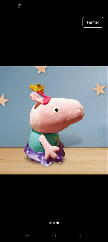Peluche Peppa pig