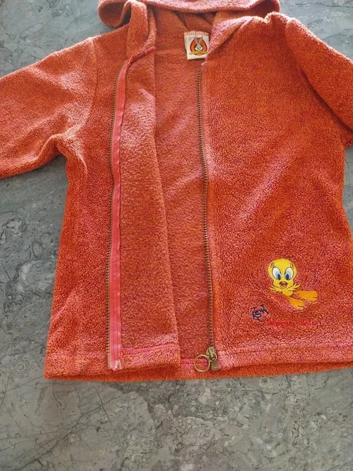 Veste à capuche T.8 ans - photo numéro 4
