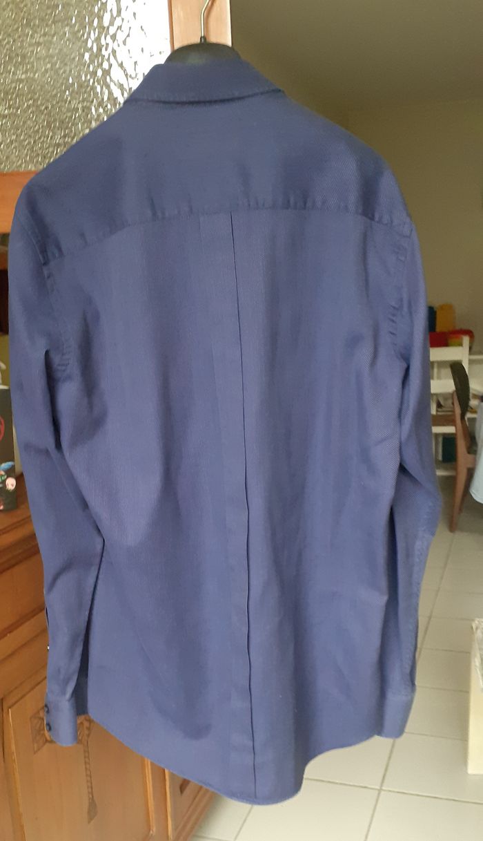 Chemise homme bleue Danyberd taille 42 - photo numéro 2