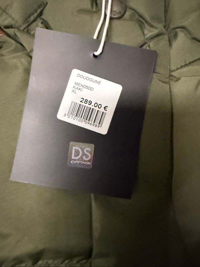 Doudoune chevignon kaki XL - photo numéro 8