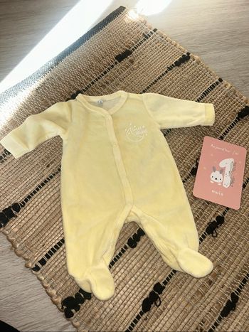 Pyjama bébé mixte 1 mois coton