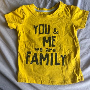 T shirt jaune 18 24 mois