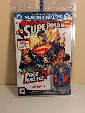 [McFarlaneToys] DC/Superman + english comic book