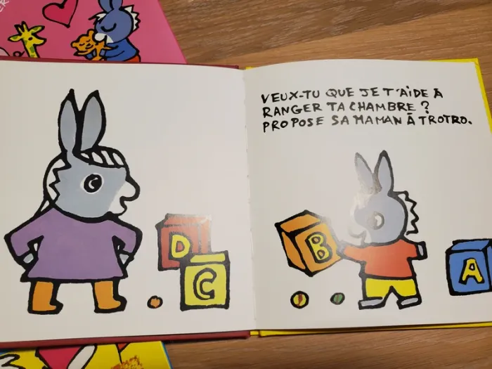 Livre l'âne Trotro range sa chambre - photo numéro 2