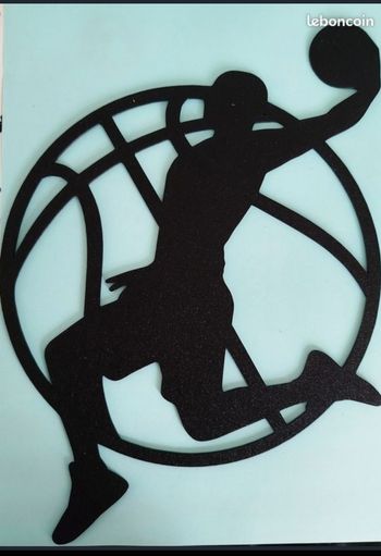 Décoration murale basketball