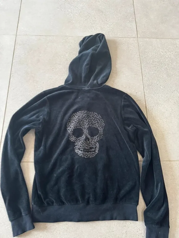 Petit gilet noir Naf Naf, taille S, bon état - photo numéro 4