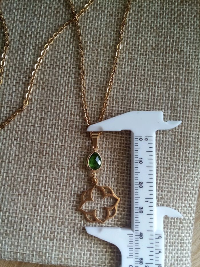 Collier fleur - photo numéro 3