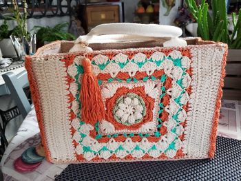 Sac 👜 fait main au crochet Modèle unique