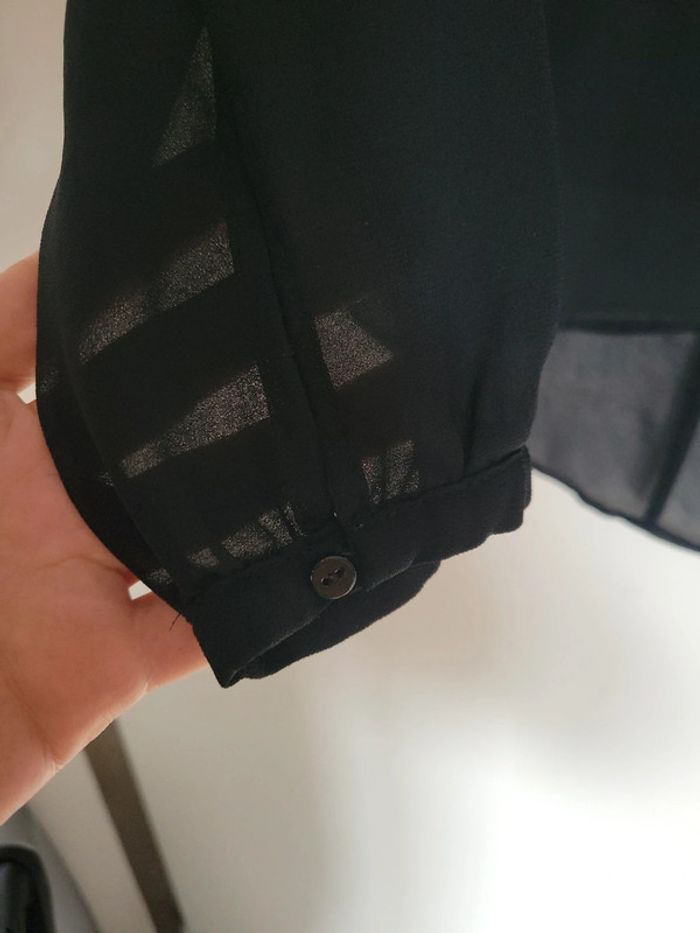 Blouse noire Zara - photo numéro 4