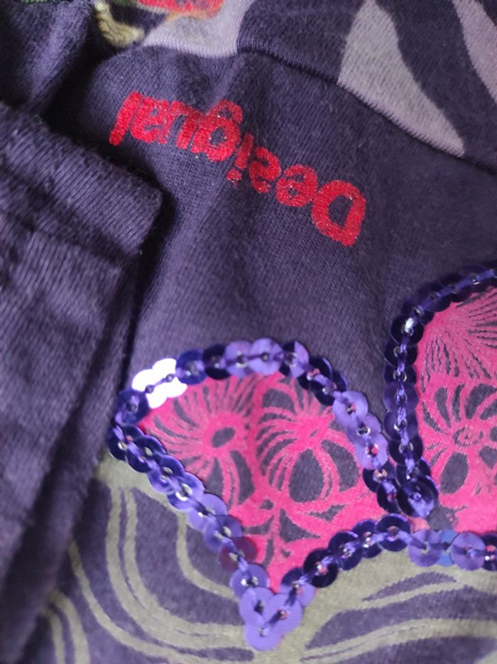 Tee shirt manches longues Desigual 4 ans - photo numéro 2