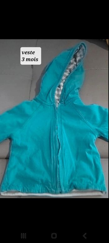 Veste vert 3 mois obaibi