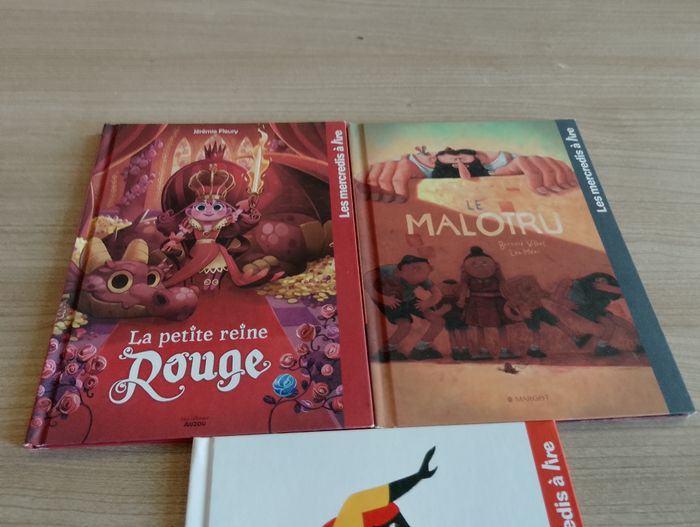 Lot de 3 livres, les mercredis a lire - photo numéro 2