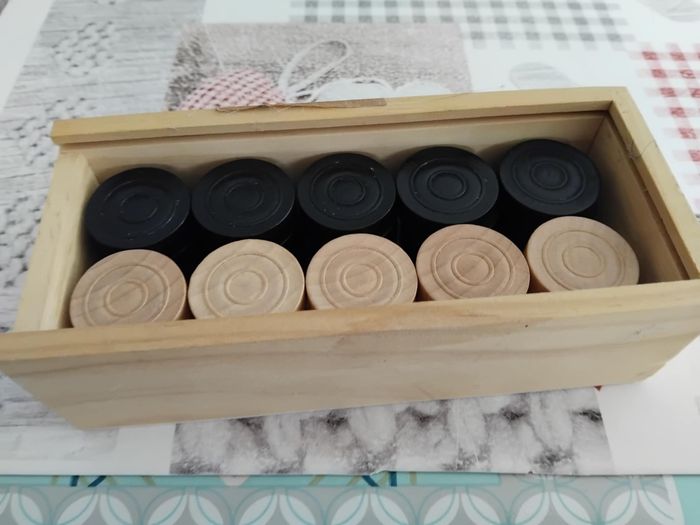 boite de pion jeu de dame