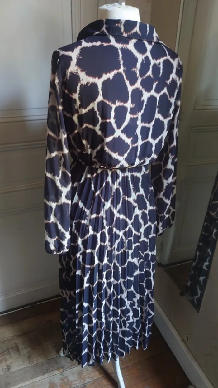 Robe longue senes imprimé léopard t U 36 38 - photo numéro 5