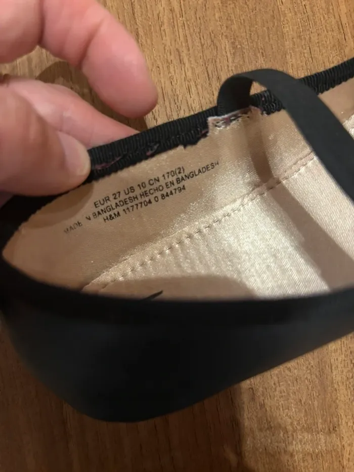 Ballerine noir H&M taille 27 - photo numéro 8