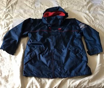 Blouson coupe vent imperméable taille 10 ans Tribord