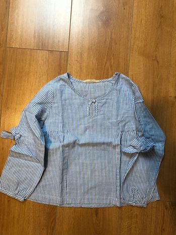 Chemise fille manches longues Mango 7-8 ans