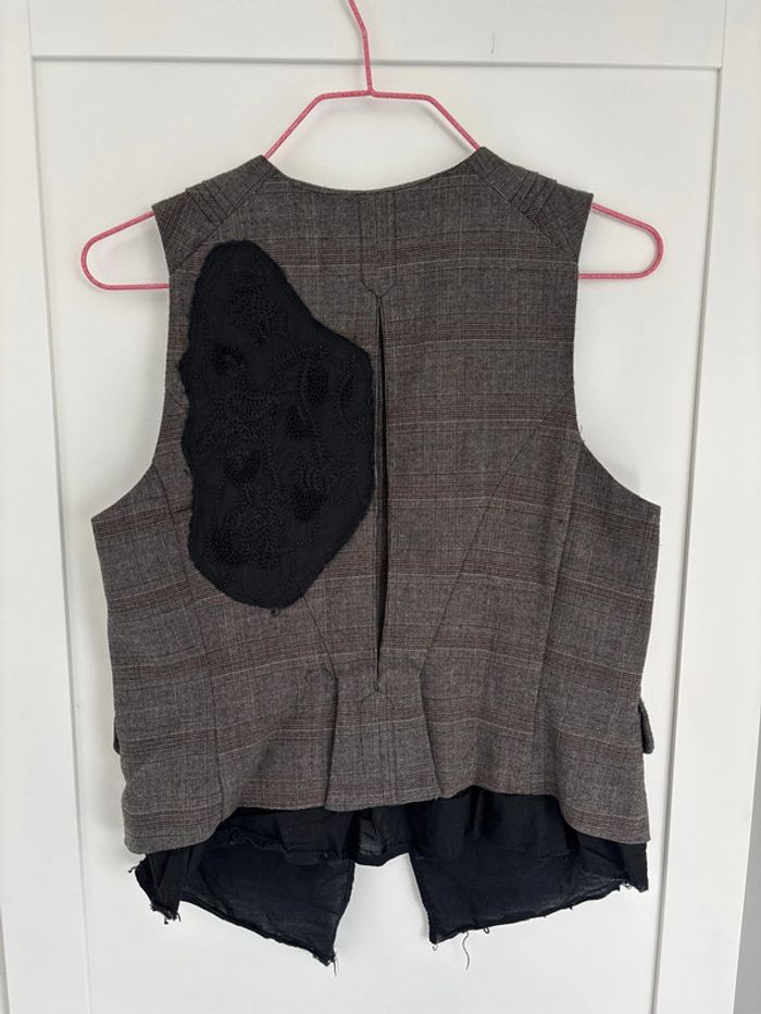 Veste de tailleur ikks sans manches - photo numéro 4