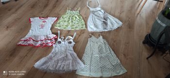 Lot de 5 robes 10 ans été