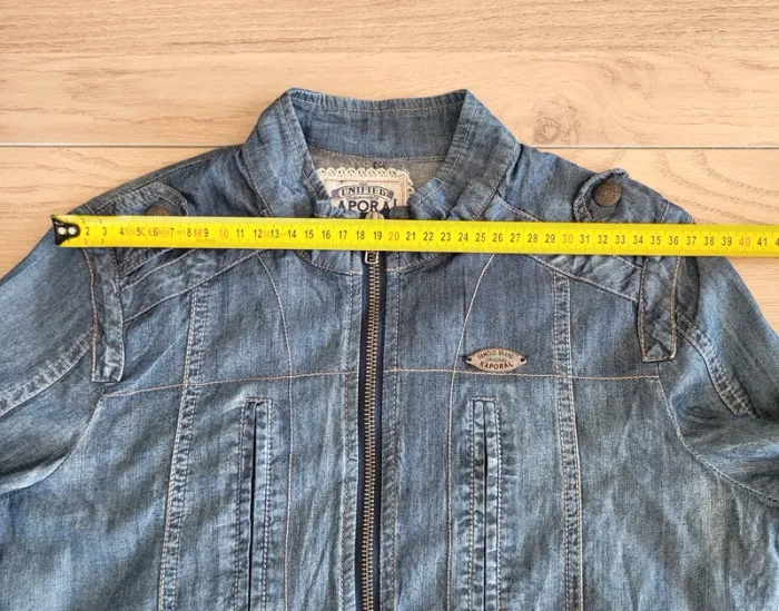 Veste en jean bleue Kaporal Taille XS - photo numéro 12