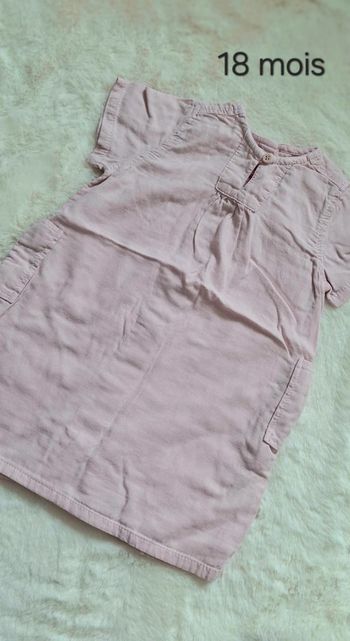 Robe Petit Bateau taille 18 mois