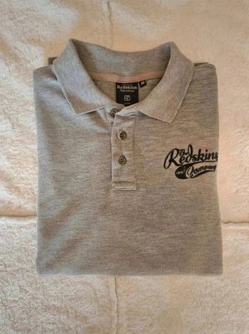 Polo gris - Redskins