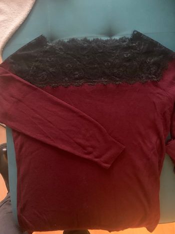 Pull dentelle