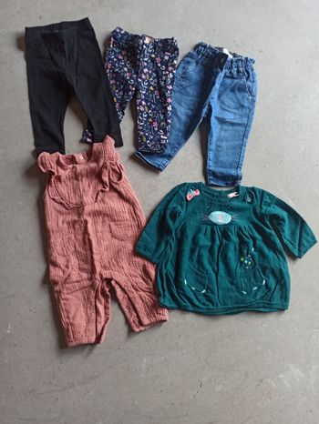 Lot 40 vêtements 6-9mois