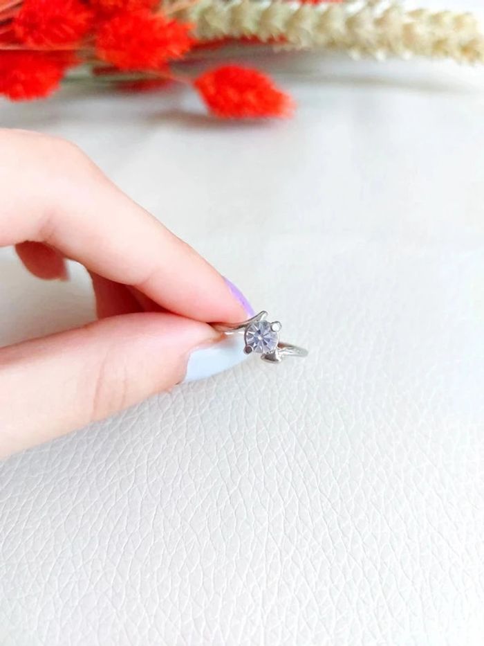 Bague ancienne vintage acier inoxydable - photo numéro 3