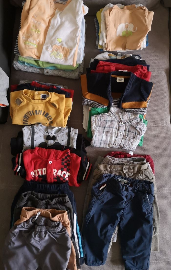 Lot vêtements garçon hiver