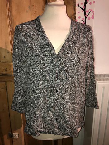 Blouse 3/4 Cyrillus (noir), XL / 42 / 14